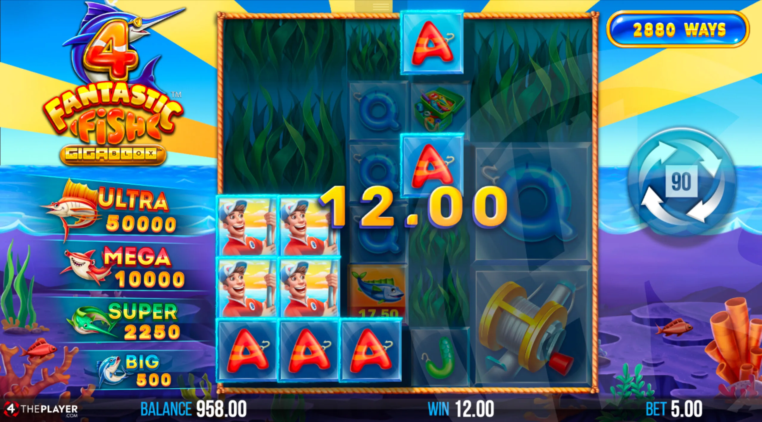 4 Fantastic Fish Gigablox Slot Review pic 4